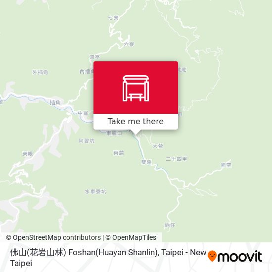 佛山(花岩山林) Foshan(Huayan Shanlin)地圖