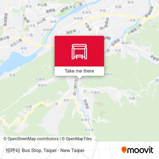 招呼站 Bus Stop map