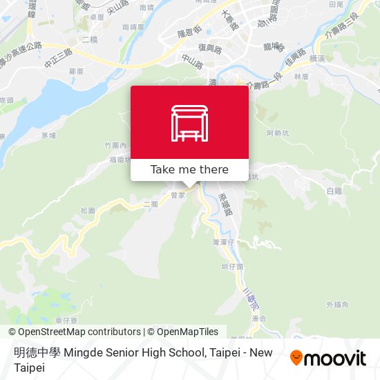 明德中學 Mingde Senior High School地圖