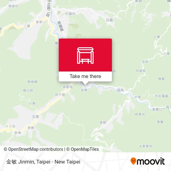金敏 Jinmin map