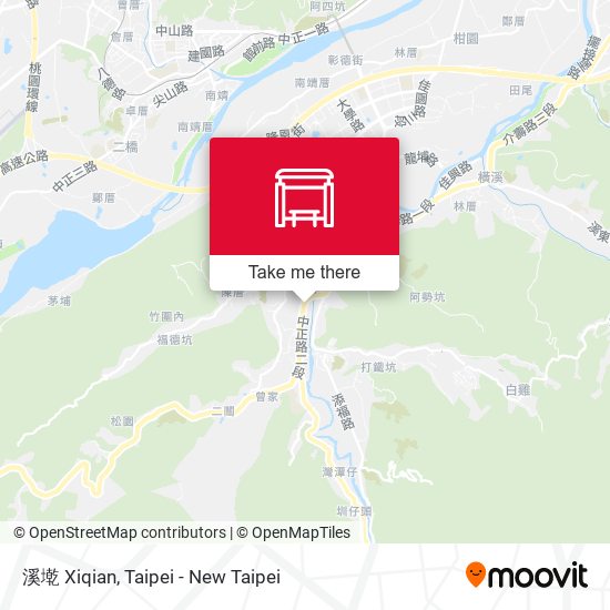 溪墘 Xiqian map
