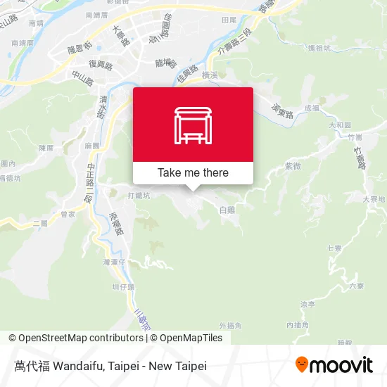萬代福 Wandaifu map