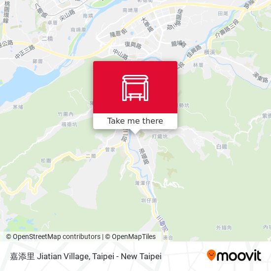 嘉添里 Jiatian Village地圖