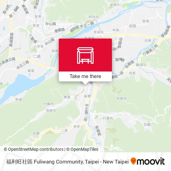 福利旺社區 Fuliwang Community map