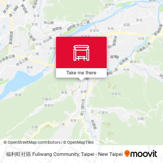 福利旺社區 Fuliwang Community map