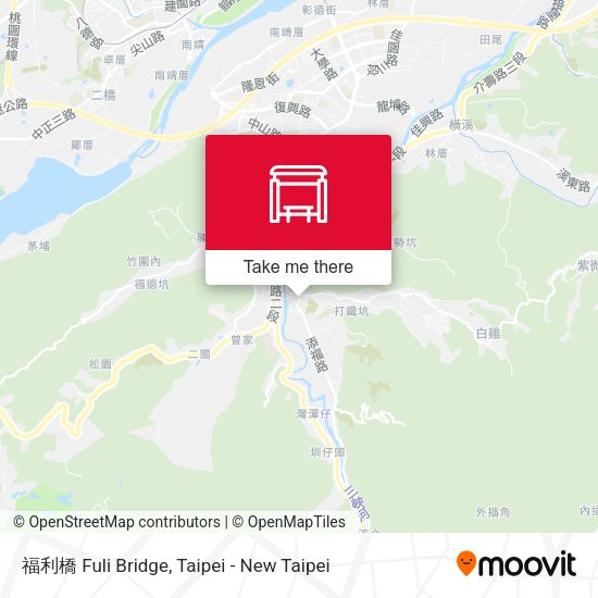 福利橋 Fuli Bridge map