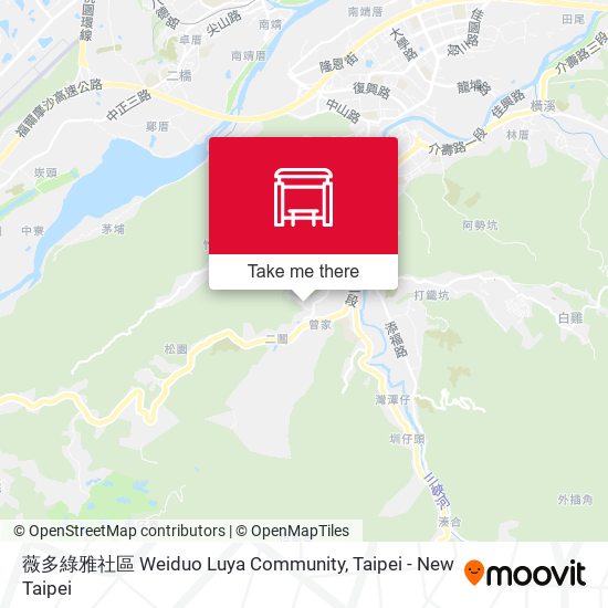 薇多綠雅社區 Weiduo Luya Community地圖