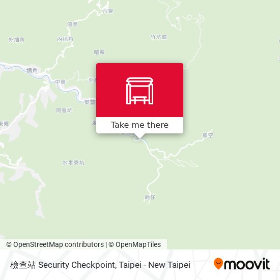 檢查站 Security Checkpoint map