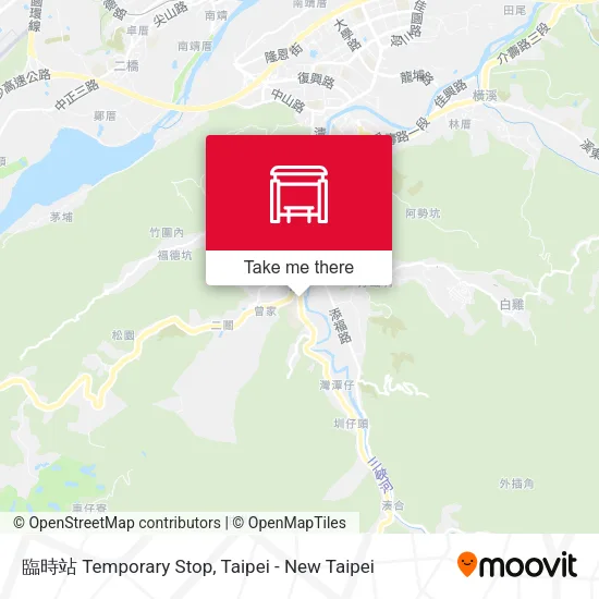 臨時站 Temporary Stop地圖