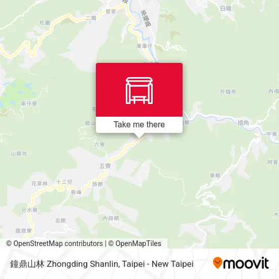 鐘鼎山林 Zhongding Shanlin map