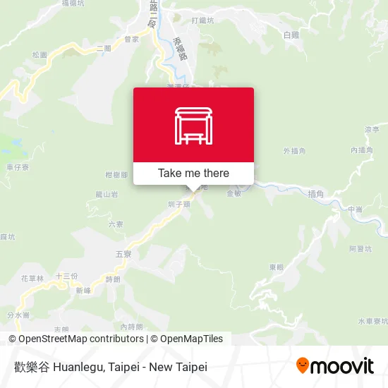 歡樂谷 Huanlegu map