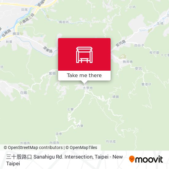 三十股路口 Sanahigu Rd. Intersection地圖