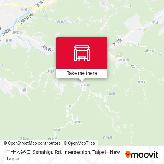 三十股路口 Sanahigu Rd. Intersection map