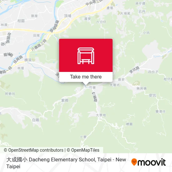 大成國小 Dacheng Elementary School map