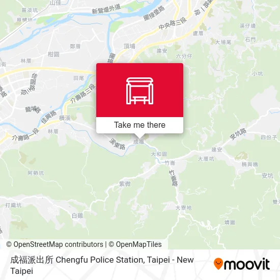 成福派出所 Chengfu Police Station map