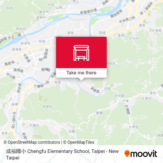 成福國小 Chengfu Elementary School地圖