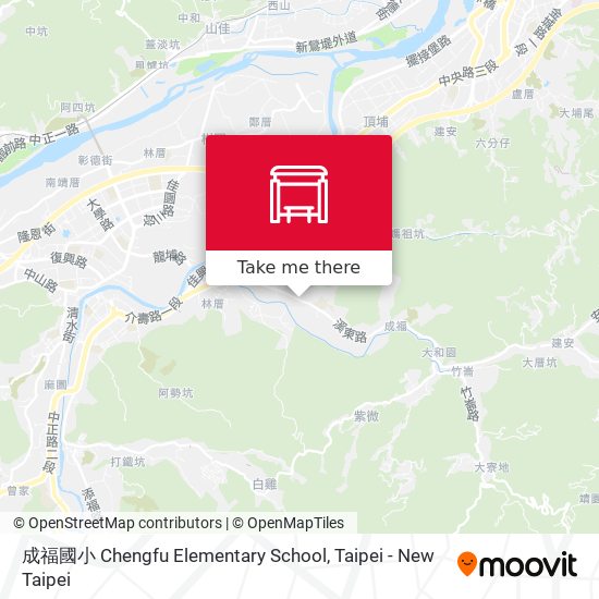 成福國小 Chengfu Elementary School地圖