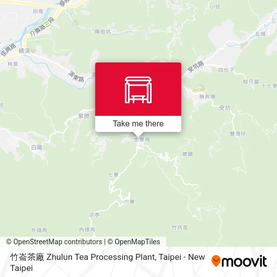 竹崙茶廠 Zhulun Tea Processing Plant map