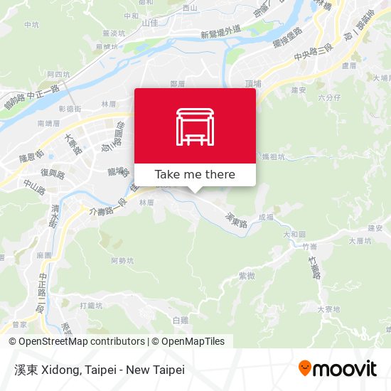 溪東 Xidong地圖