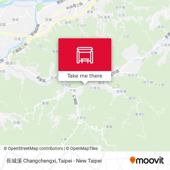 長城溪 Changchengxi map