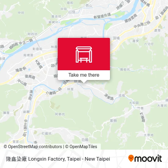 隆鑫染廠 Longxin Factory map