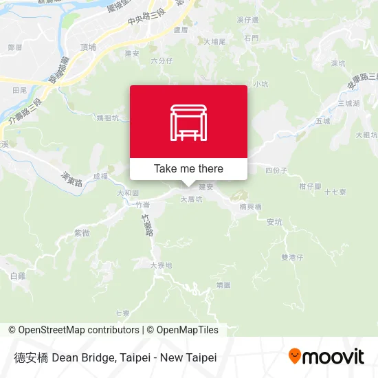 德安橋 Dean Bridge map