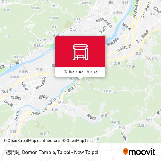 德門廟 Demen Temple地圖