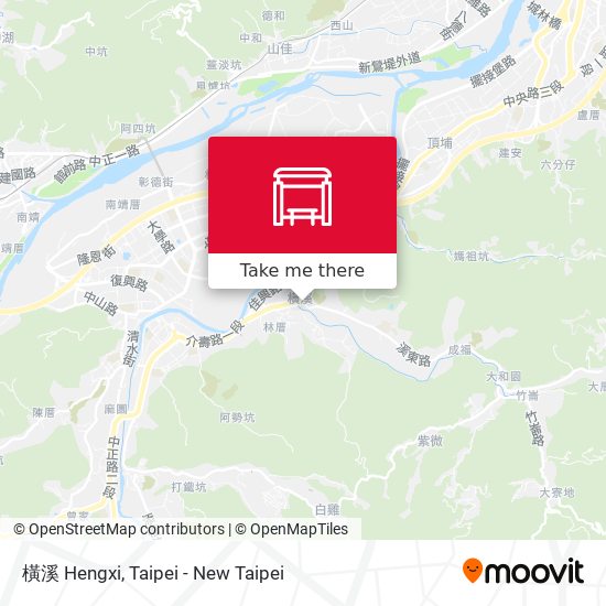 橫溪 Hengxi map