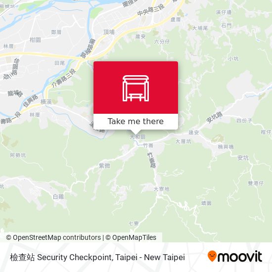 檢查站 Security Checkpoint map