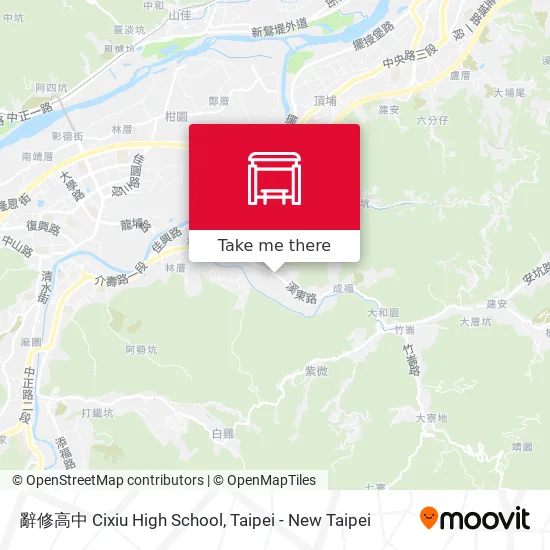 辭修高中 Cixiu High School map