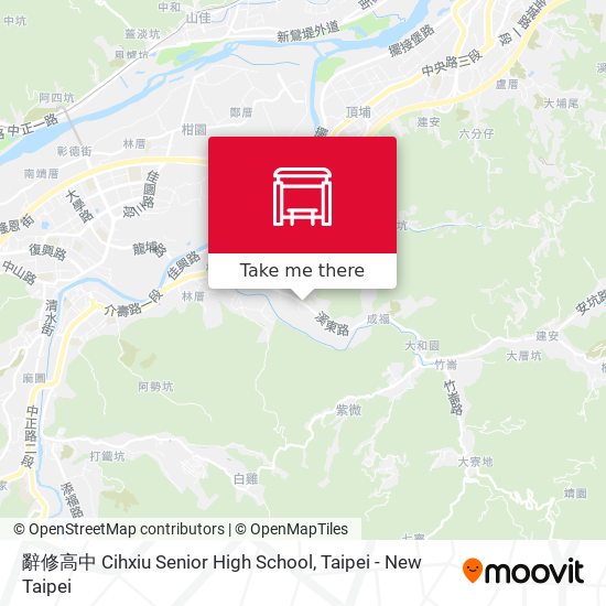 辭修高中 Cihxiu Senior High School地圖