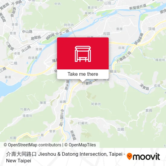 介壽大同路口 Jieshou & Datong Intersection map