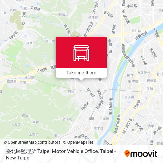 臺北區監理所 Taipei Motor Vehicle Office地圖