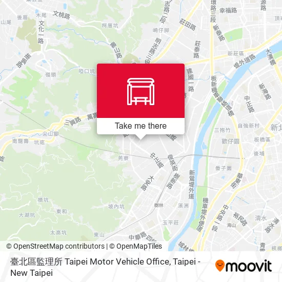臺北區監理所 Taipei Motor Vehicle Office地圖