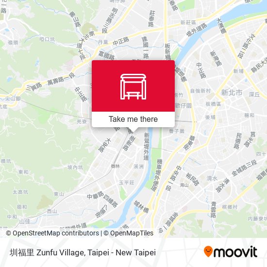 圳福里 Zunfu Village地圖