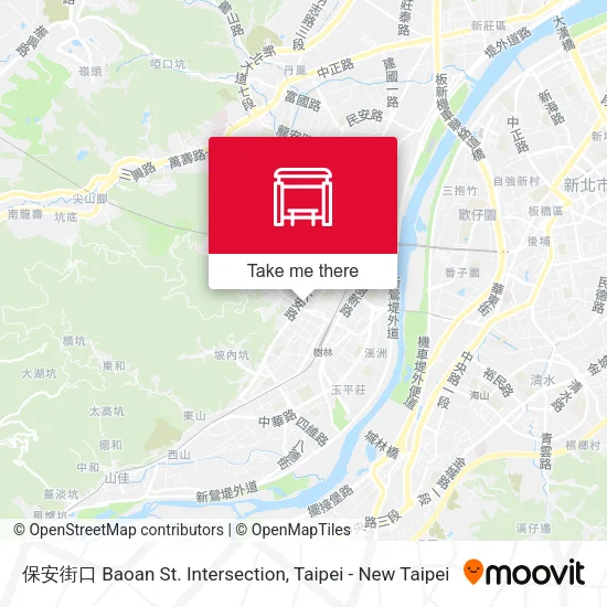 保安街口 Baoan St. Intersection地圖