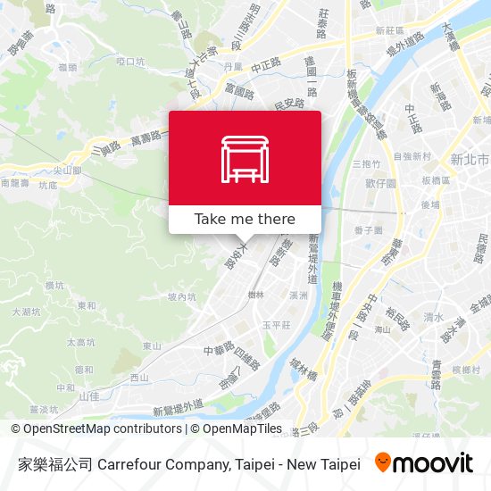 家樂福公司 Carrefour Company map