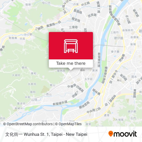 文化街一 Wunhua St. 1 map