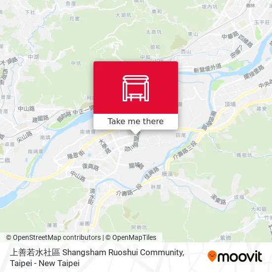 上善若水社區 Shangsham Ruoshui Community地圖