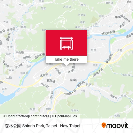森林公園 Shinrin Park地圖