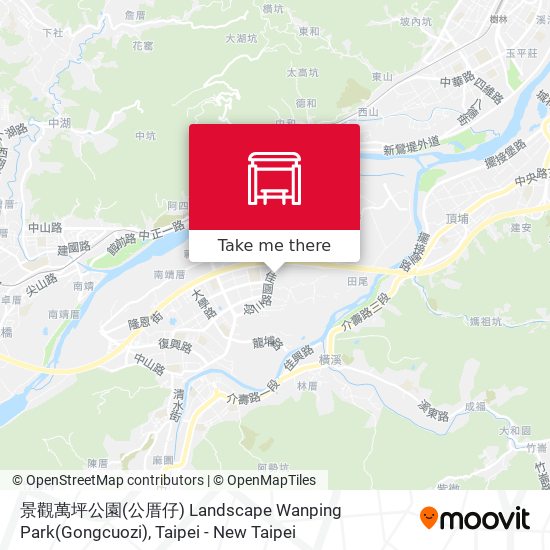 景觀萬坪公園(公厝仔) Landscape Wanping Park(Gongcuozi)地圖