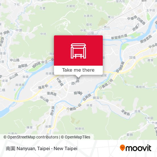 南園 Nanyuan map