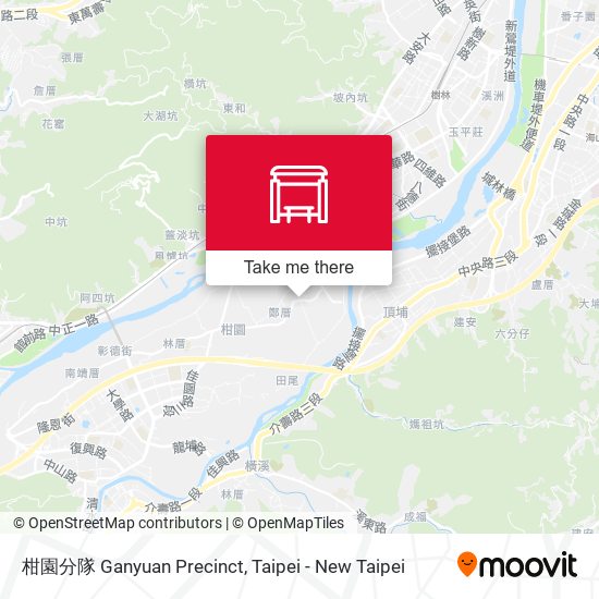 柑園分隊 Ganyuan Precinct地圖