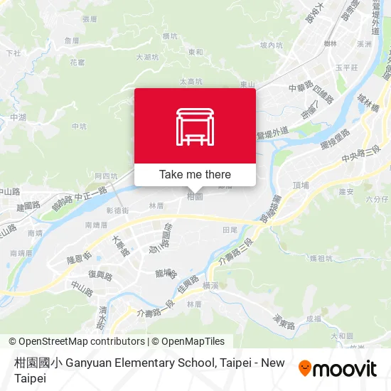 柑園國小 Ganyuan Elementary School map
