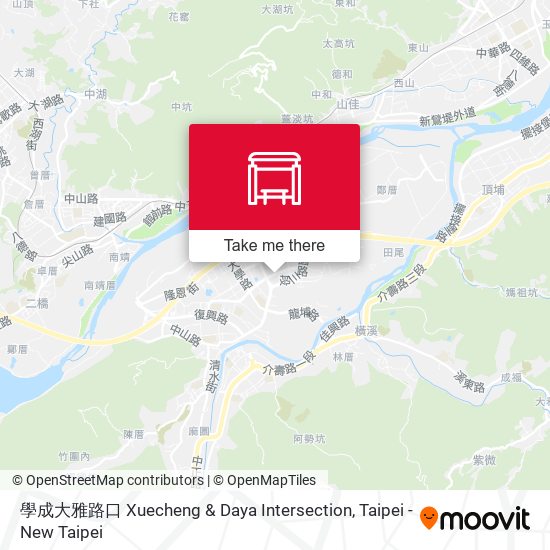 學成大雅路口 Xuecheng & Daya Intersection map