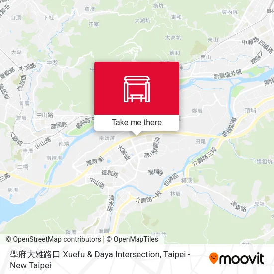 學府大雅路口 Xuefu & Daya Intersection map