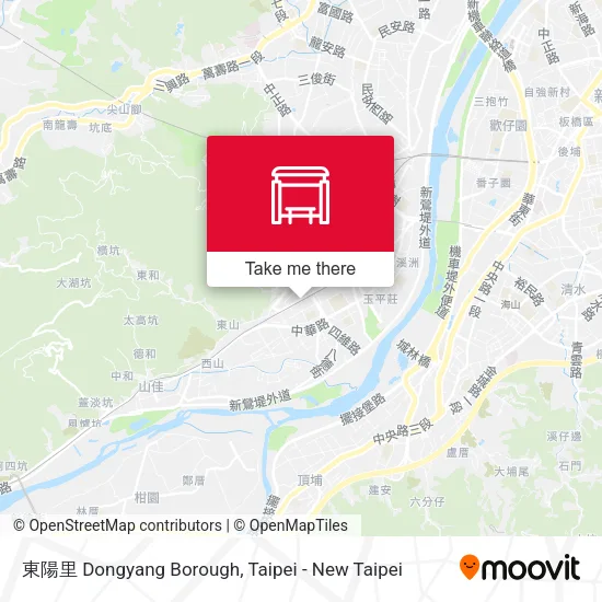 東陽里 Dongyang Borough map