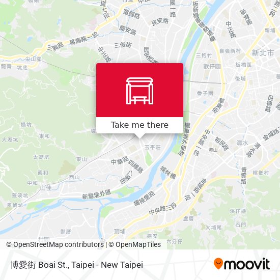 博愛街 Boai St. map
