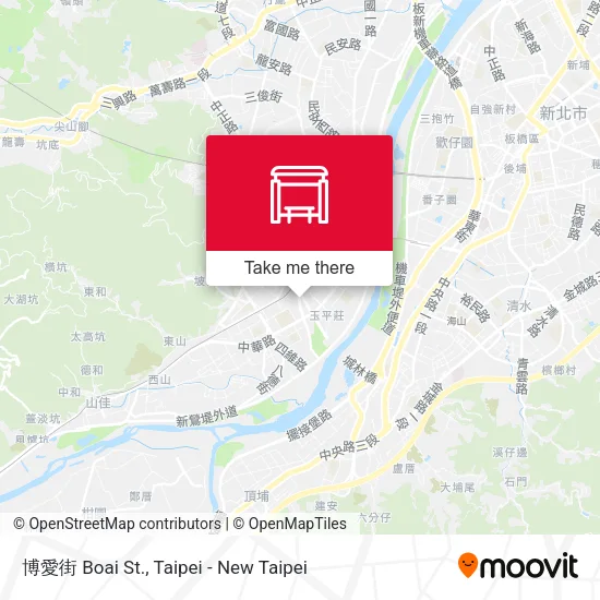 博愛街 Boai St. map