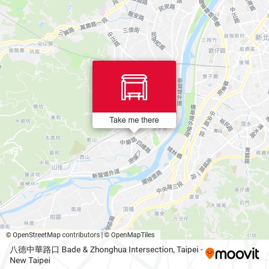 八德中華路口 Bade & Zhonghua Intersection map